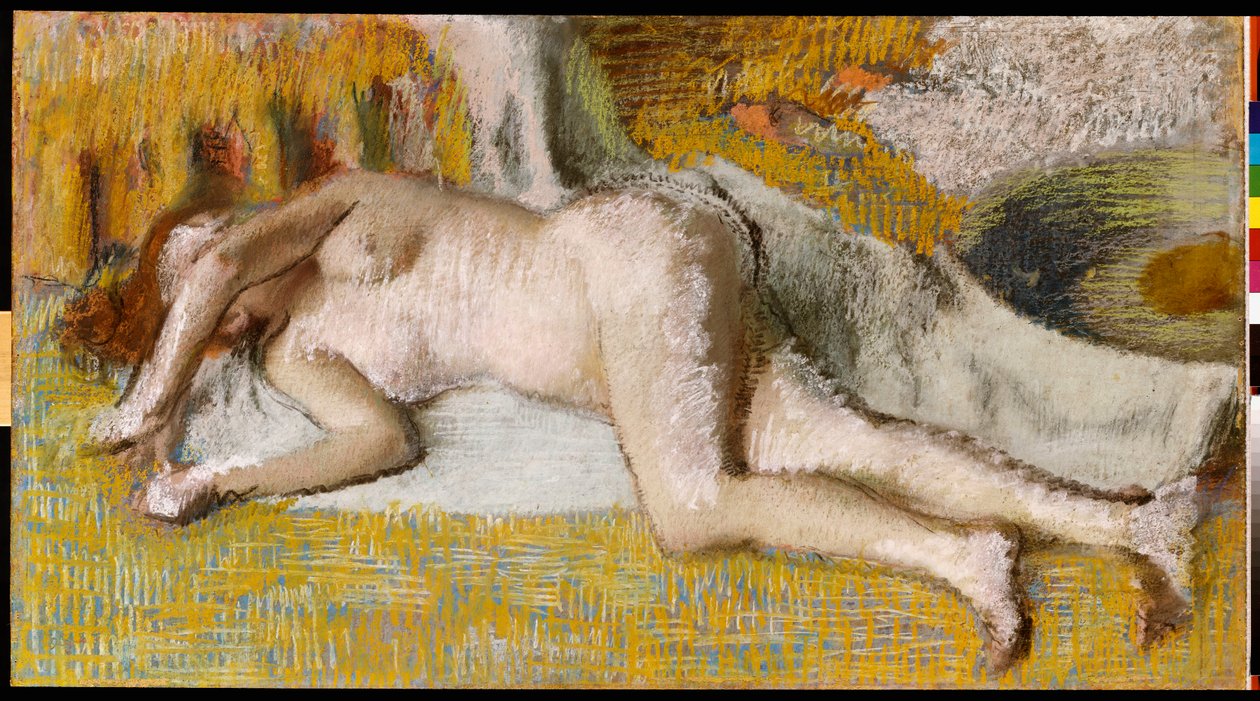 Po koupeli, 1885 od Edgar Degas
