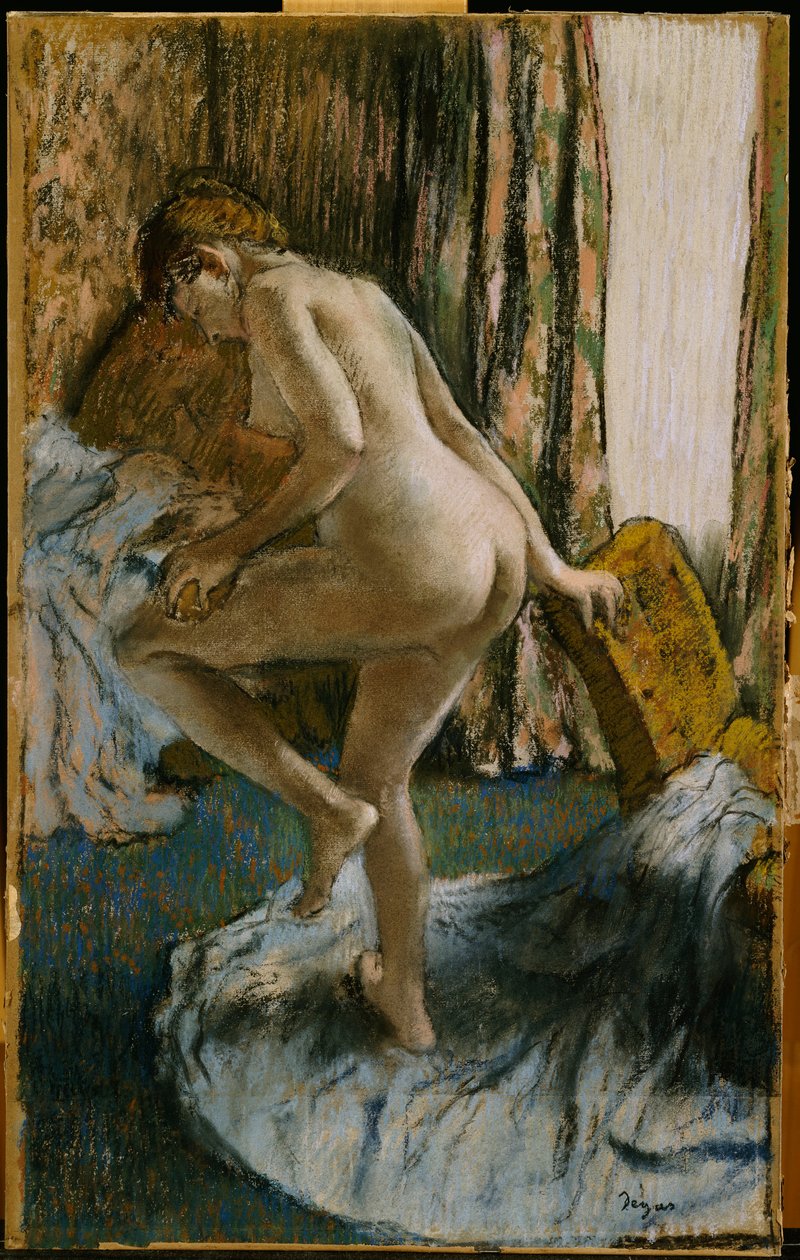 Po koupeli, kolem roku 1883 od Edgar Degas
