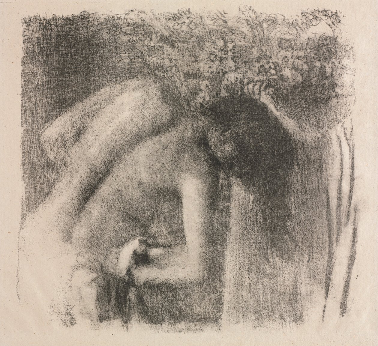 Po Bath velká verze, 1891-1892. od Edgar Degas