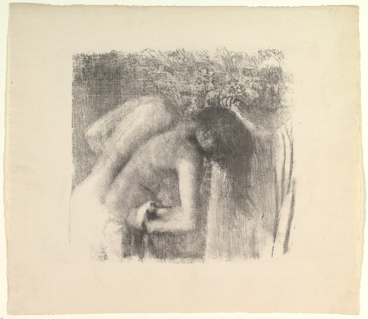 Po Bath velká verze, 1891-92. od Edgar Degas