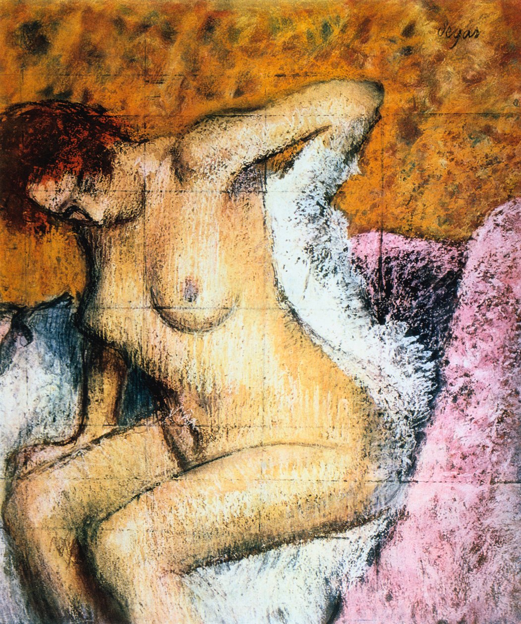 Apres le Bain Po koupeli, c1895 od Edgar Degas