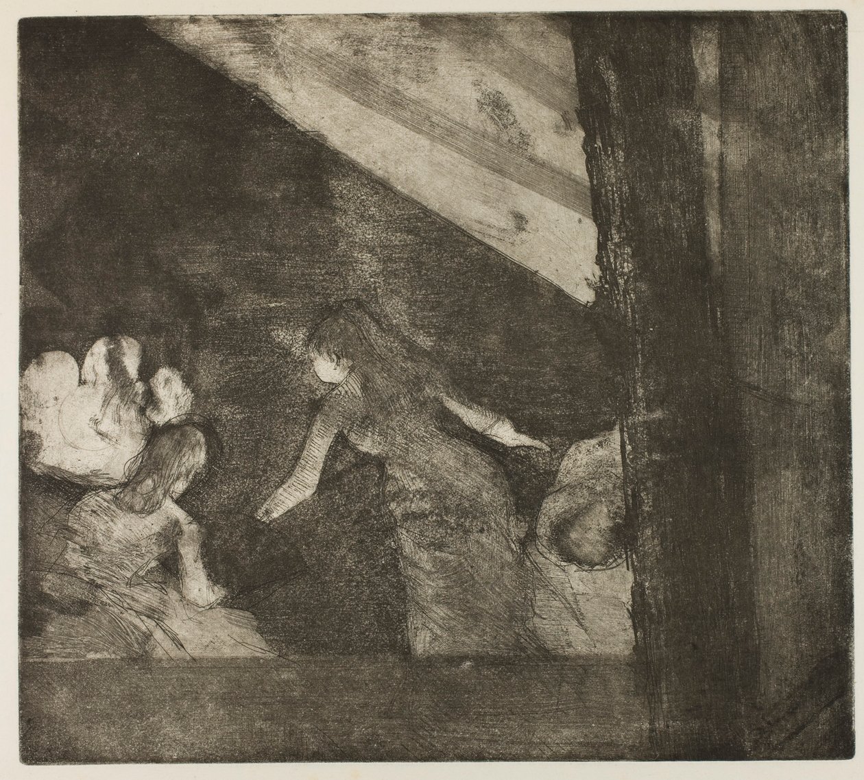 V Café des Ambassadeurs od Edgar Degas