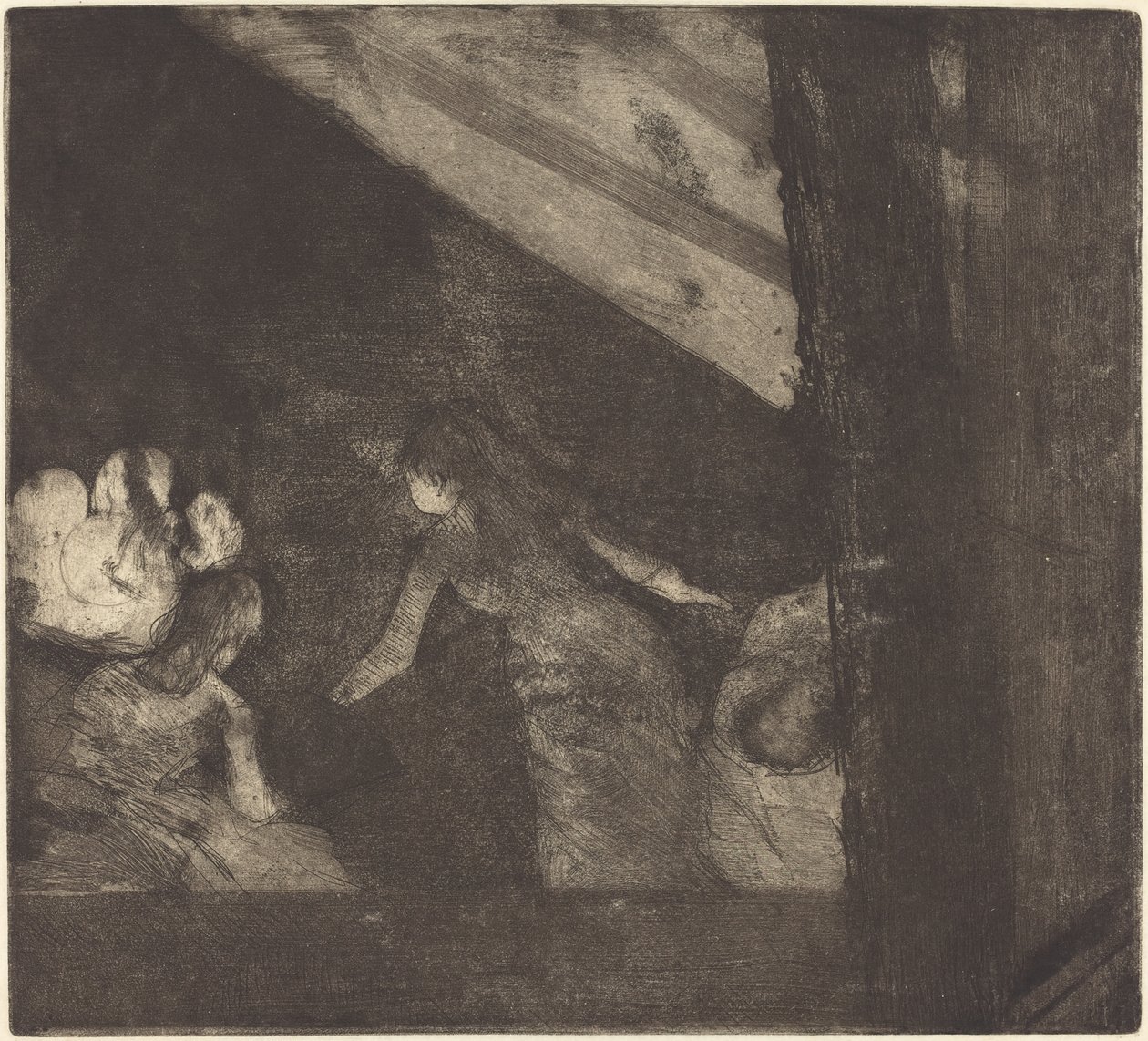 V Cafe des Ambassadeurs od Edgar Degas