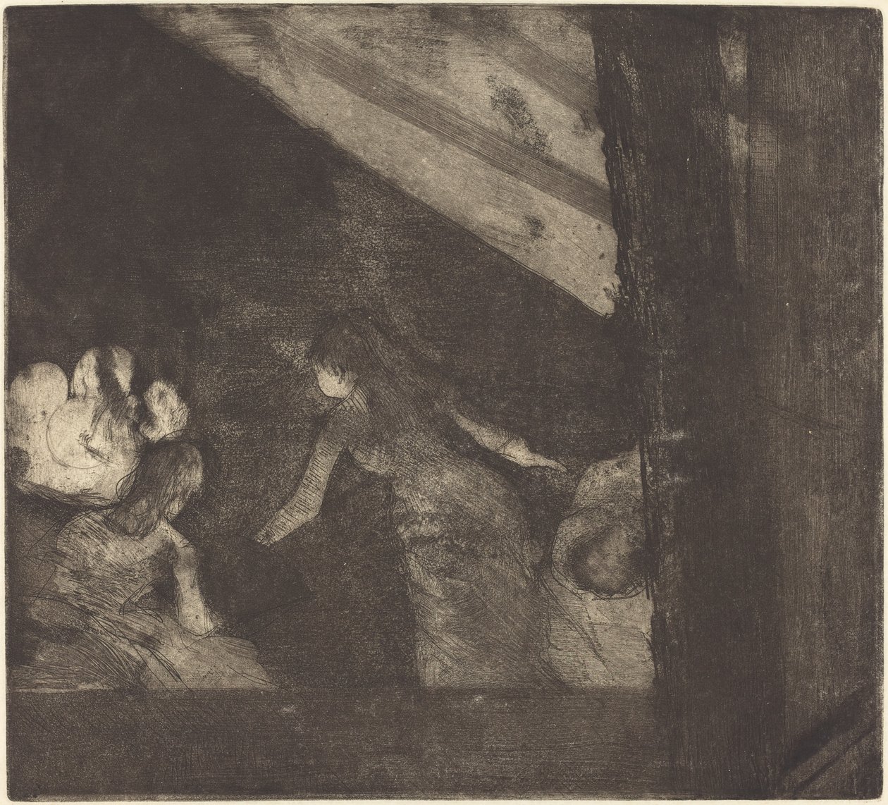 V Cafe des Ambassadeurs Aux Ambassadeurs, 18791880. od Edgar Degas