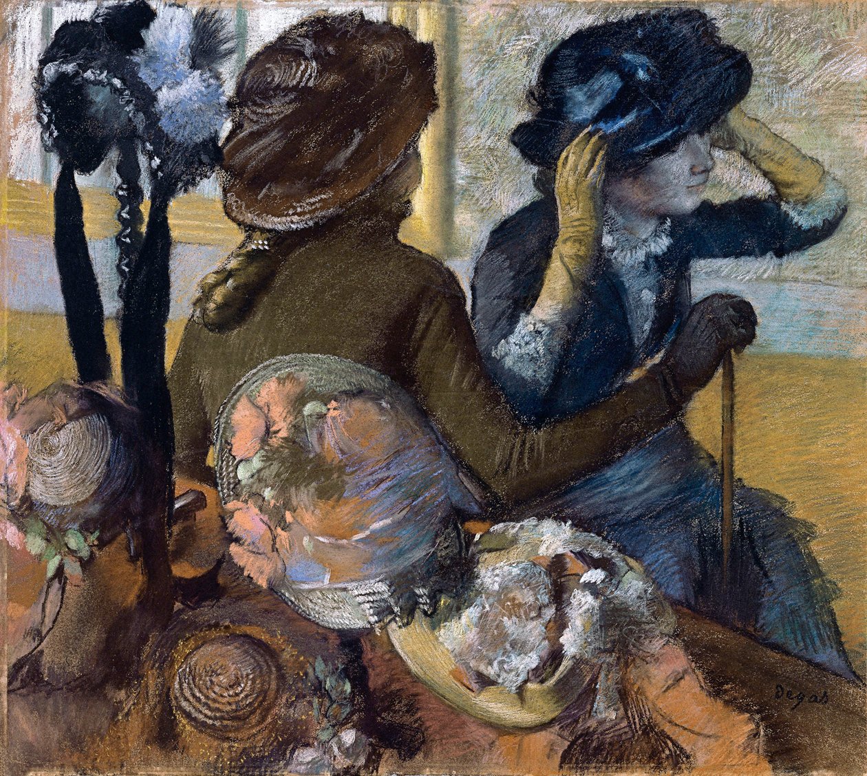 U Milliners, 1882 od Edgar Degas