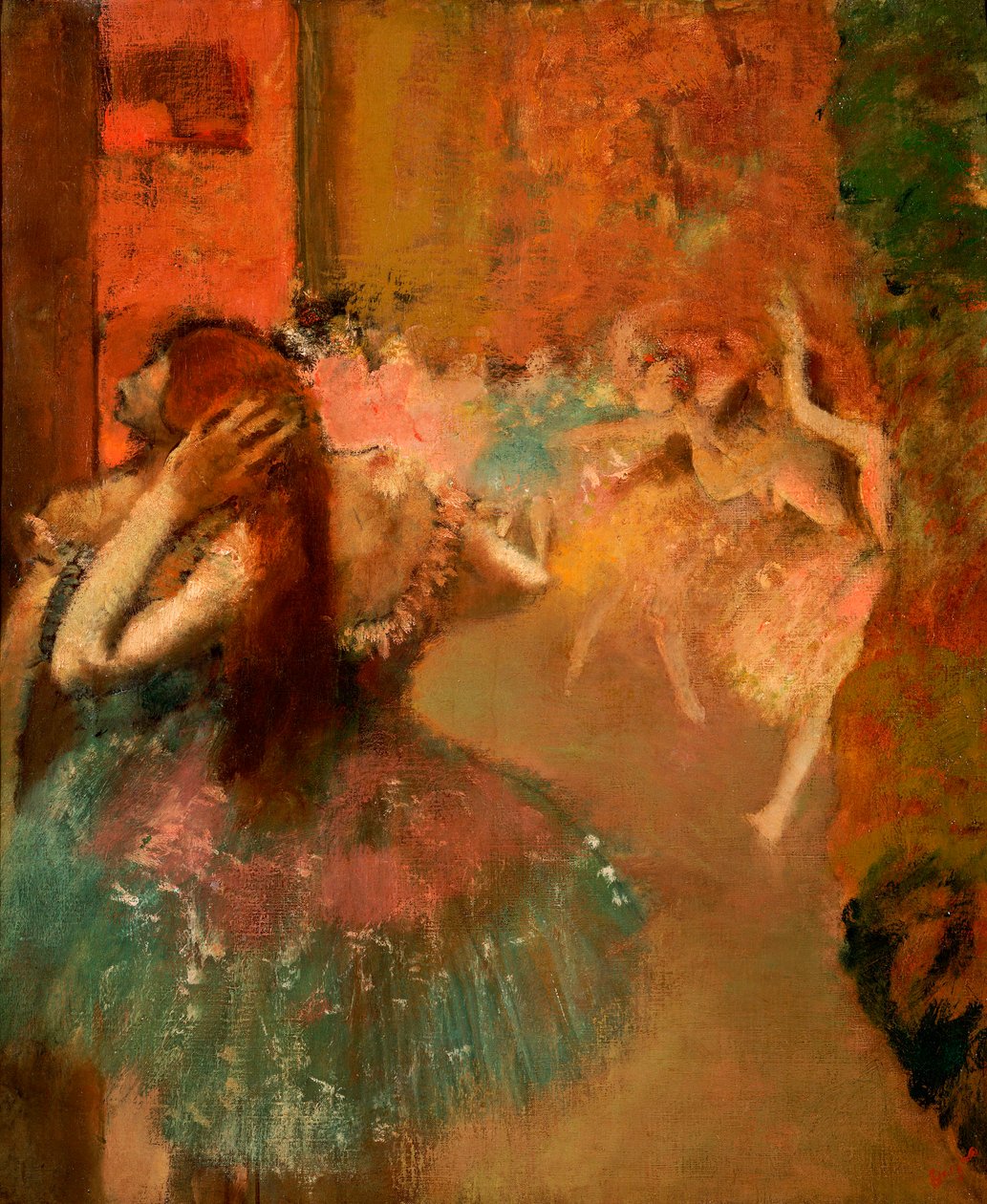 Baletní scéna od Edgar Degas