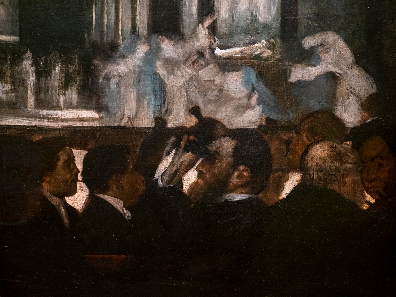 Balet Roberta Ďábla (detail). 1871-1872. Olej na plátně. od Edgar Degas