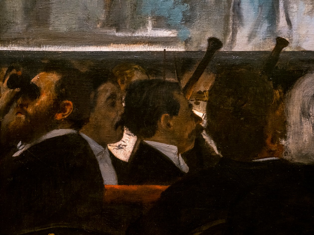 Balet Roberta Ďábla (detail). 1876. Olej na plátně. od Edgar Degas