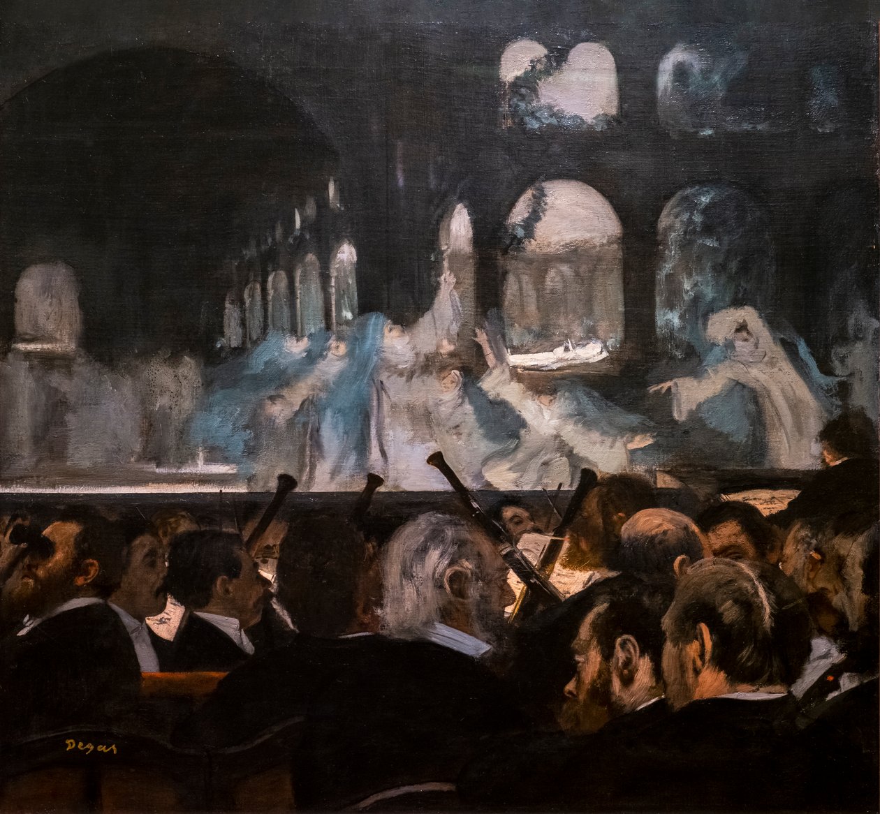 Balet Roberta Ďábla. 1876. Olej na plátně. od Edgar Degas
