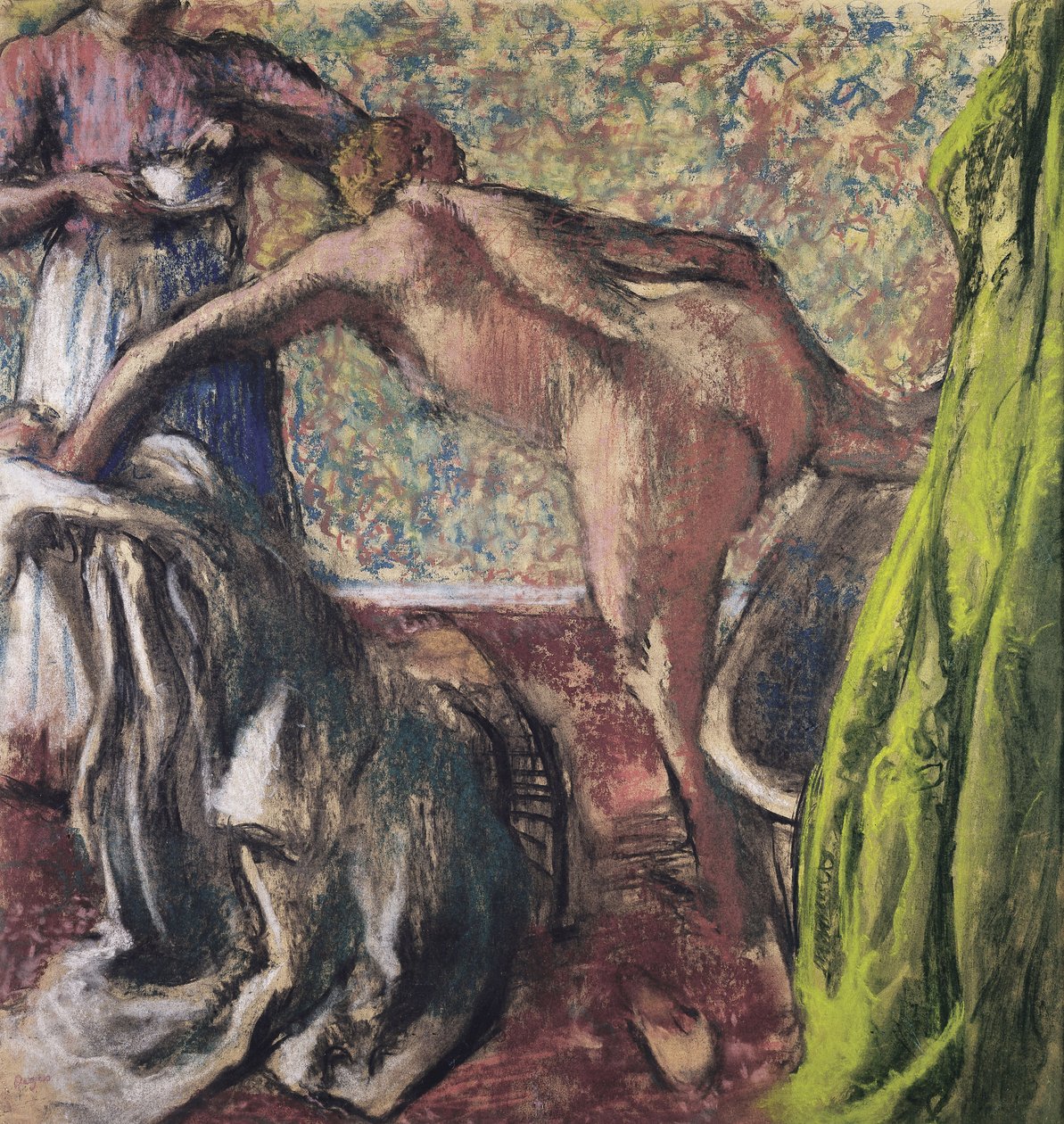 Snídaně po koupeli Snídaně po koupeli, cca 1896 od Edgar Degas