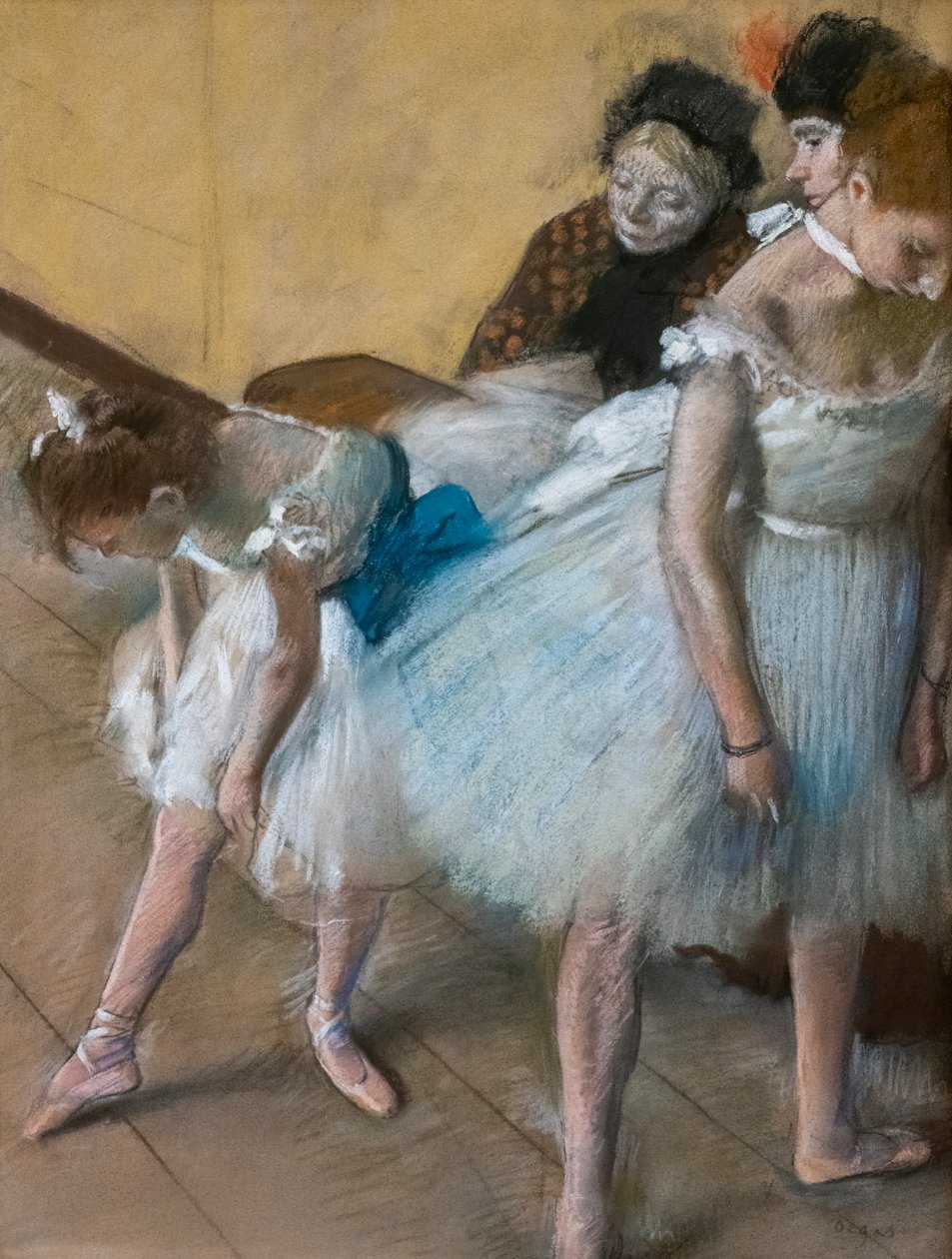 Taneční zkouška. 1880. Pastel na papíře. od Edgar Degas