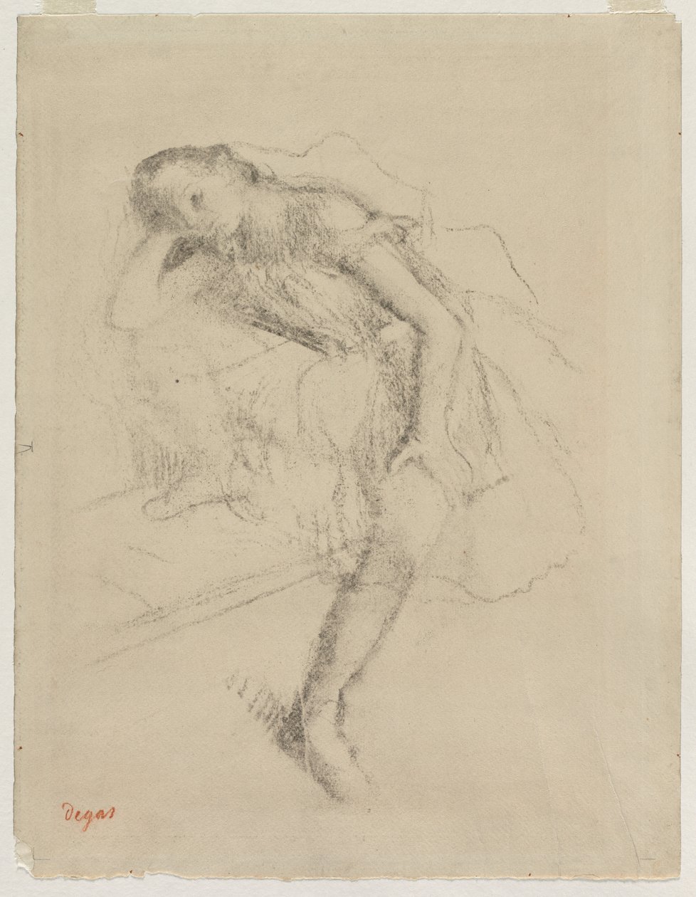 Tanečnice v klidu od Edgar Degas