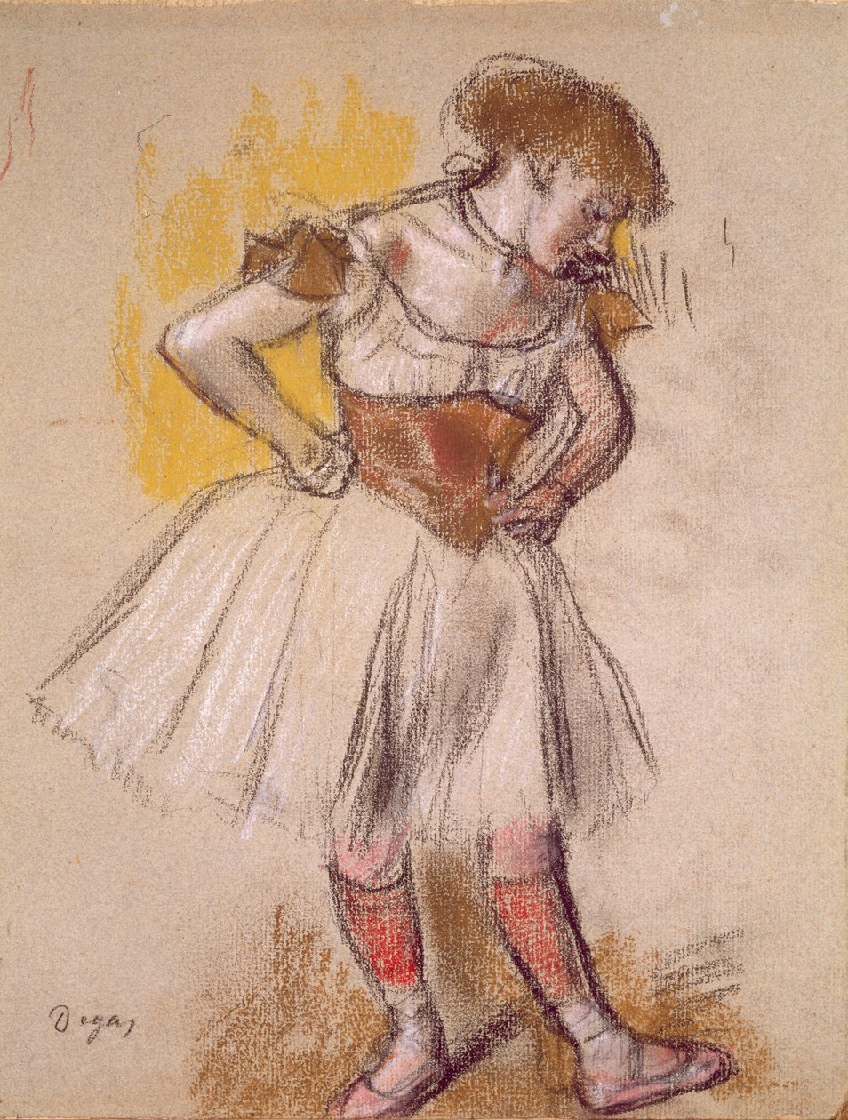 Tanečnice, kolem roku 1880 (pastel) od Edgar Degas