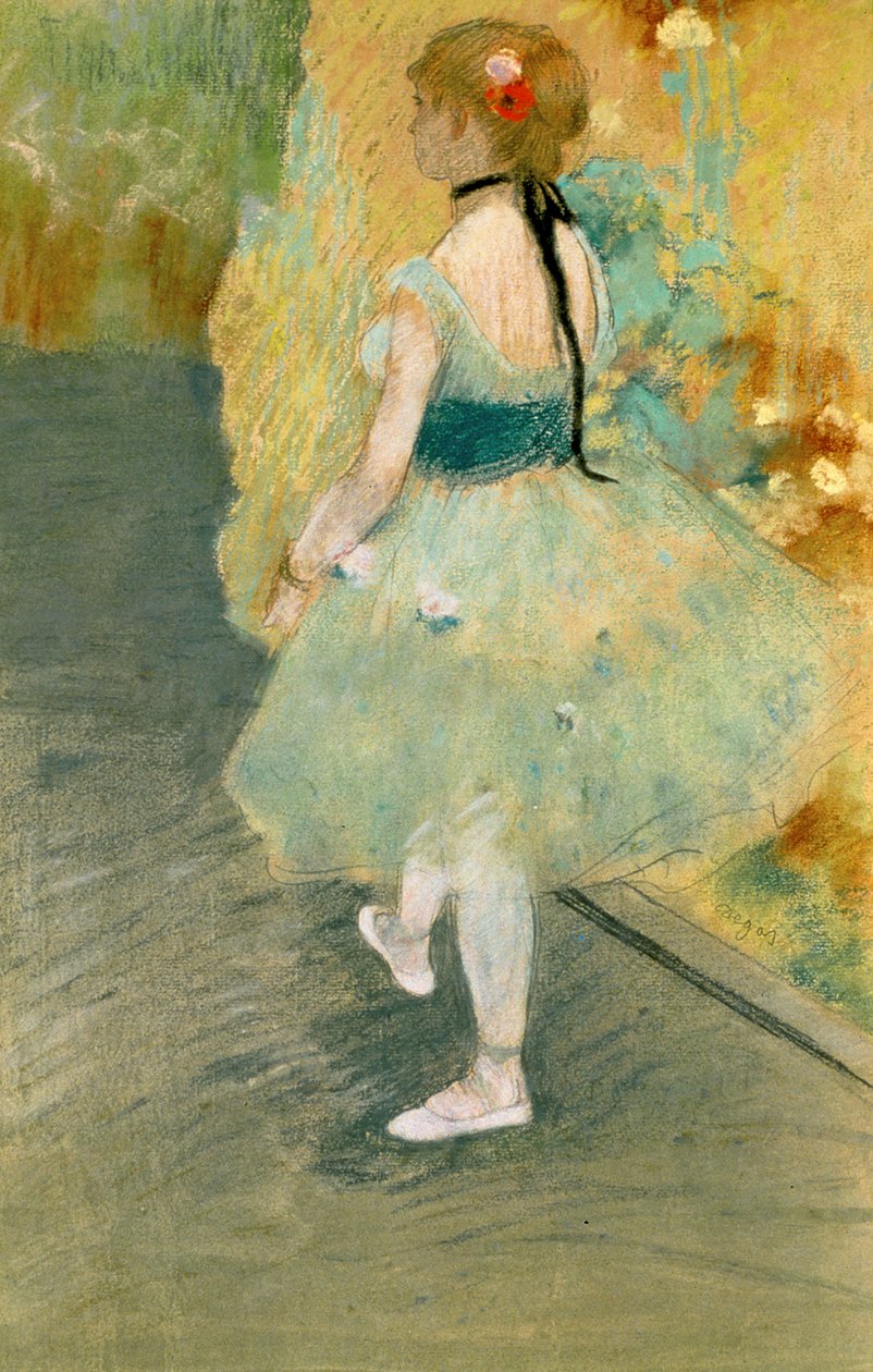Tanečnice v zeleném, kolem roku 1878 od Edgar Degas