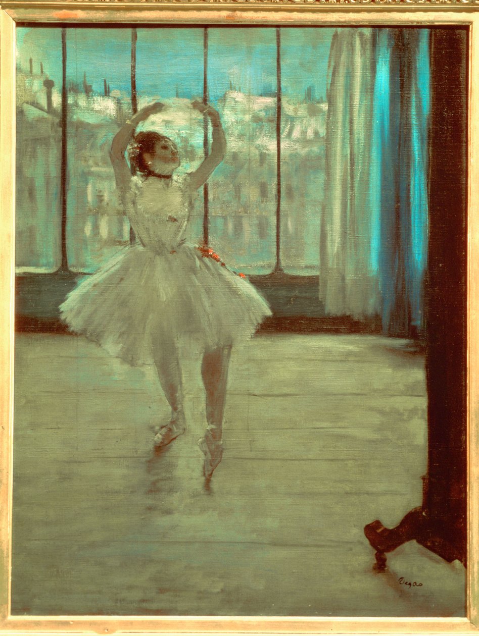 Tanečnice před oknem od Edgar Degas