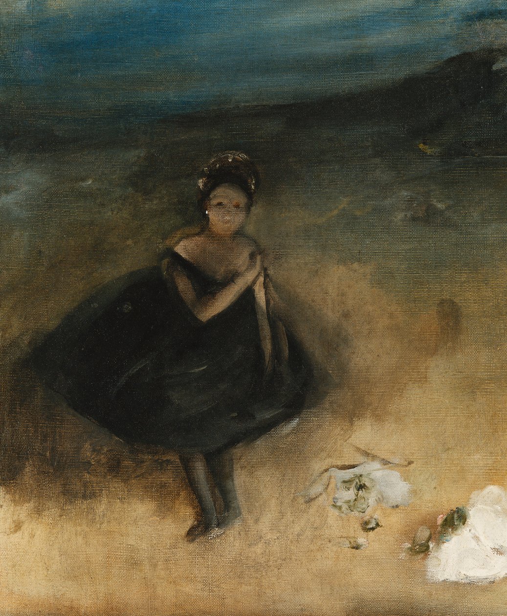 Tanečnice s kyticí; Tanečnice s kyticí, od Edgar Degas