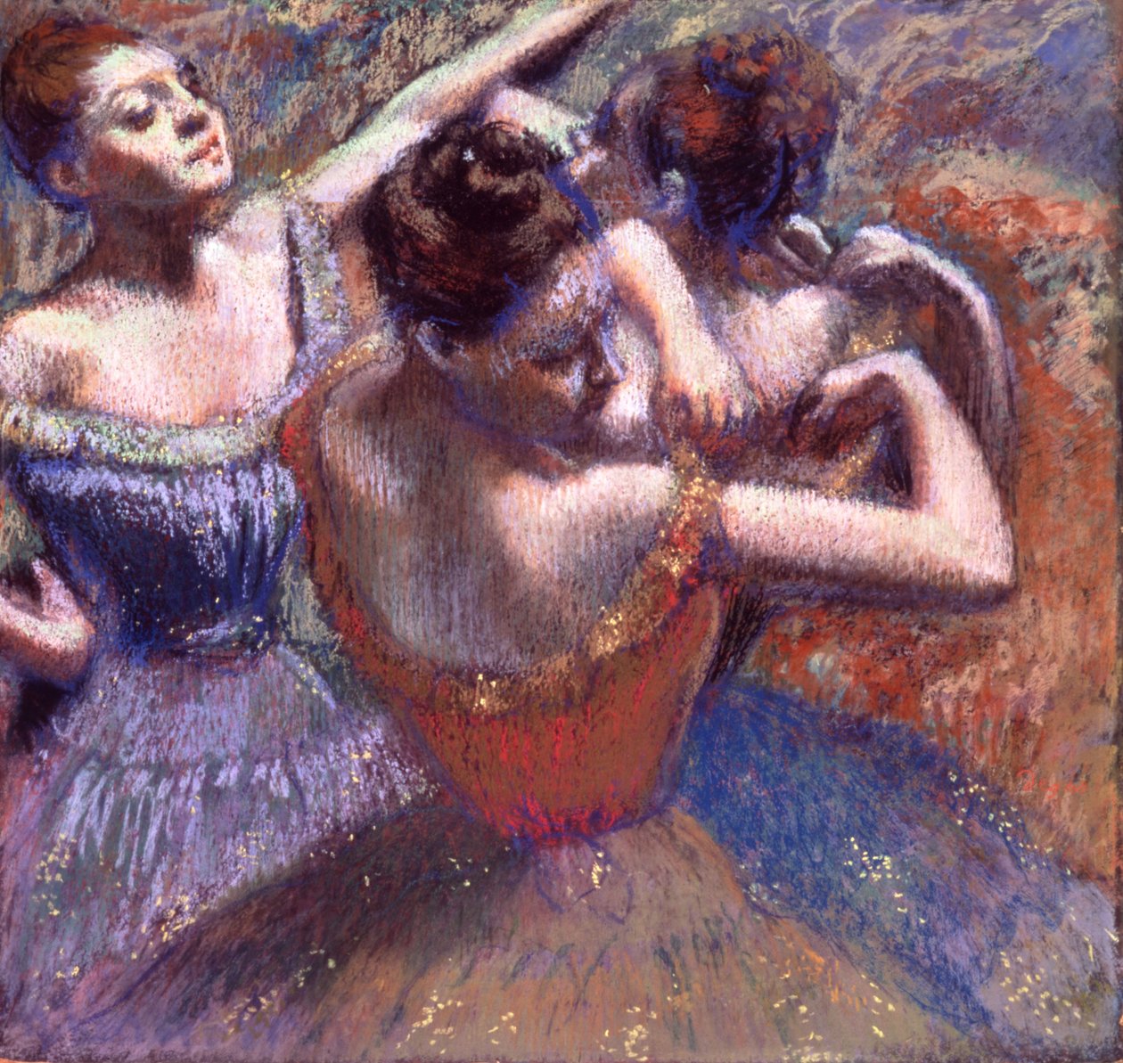 Tanečníci od Edgar Degas