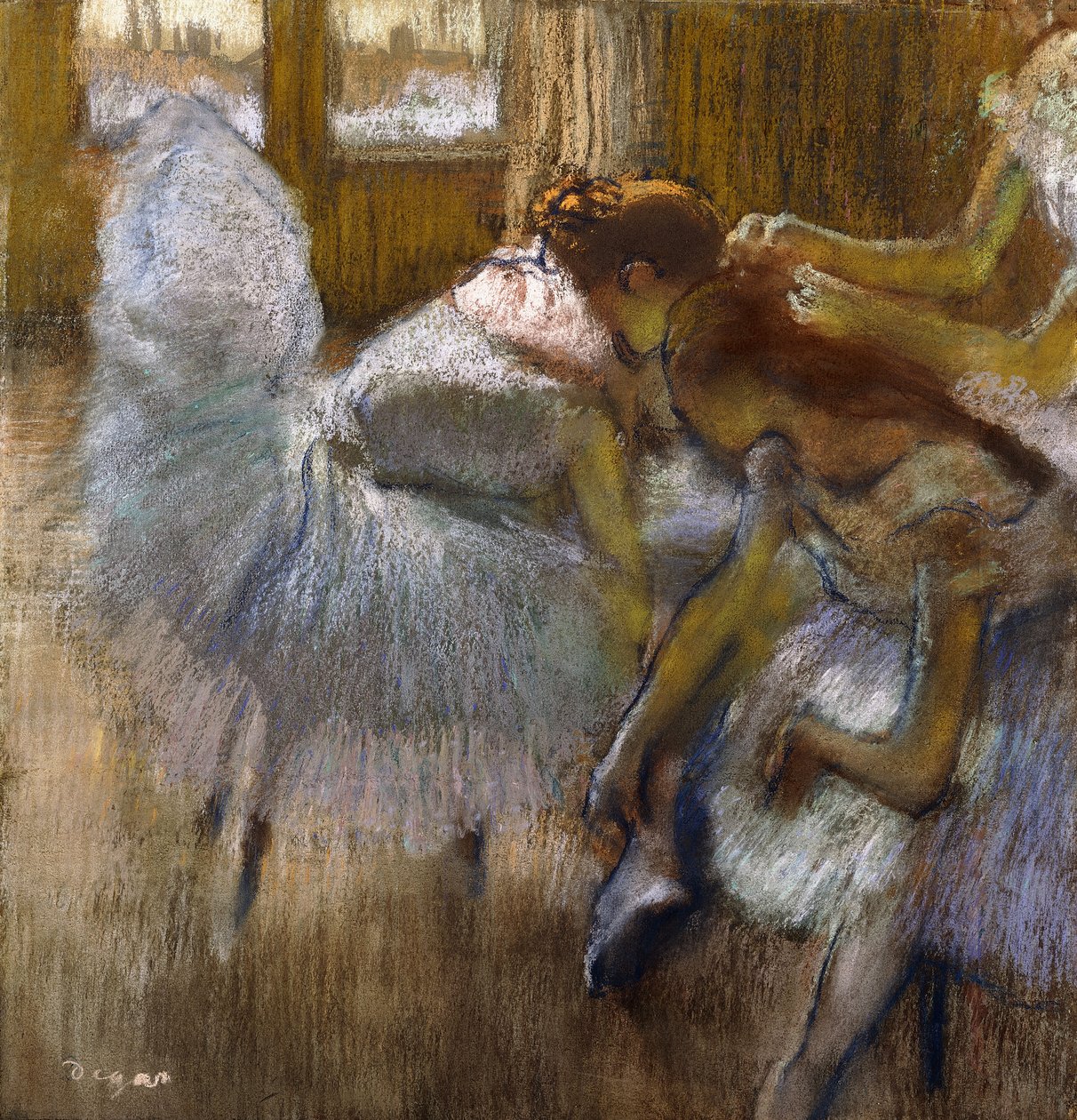 Tanečníci v klidu, kolem roku 1885 od Edgar Degas