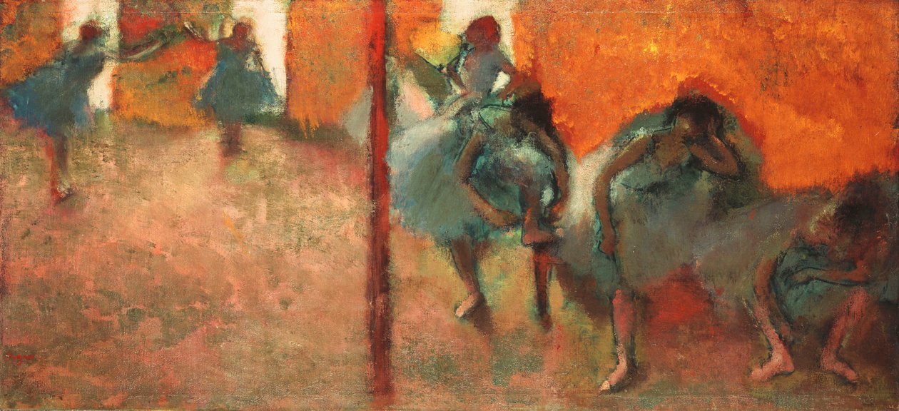 Tanečníci ve studiu, 1900-05 od Edgar Degas