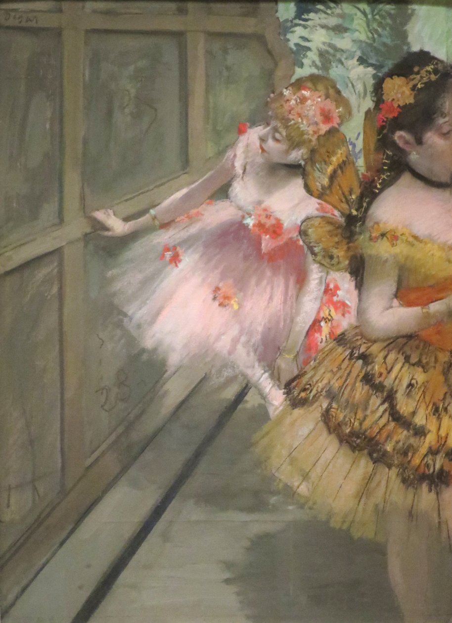 "Tanečnice v křídlech", Edgar Degas, Norton Simon Museum od Edgar Degas