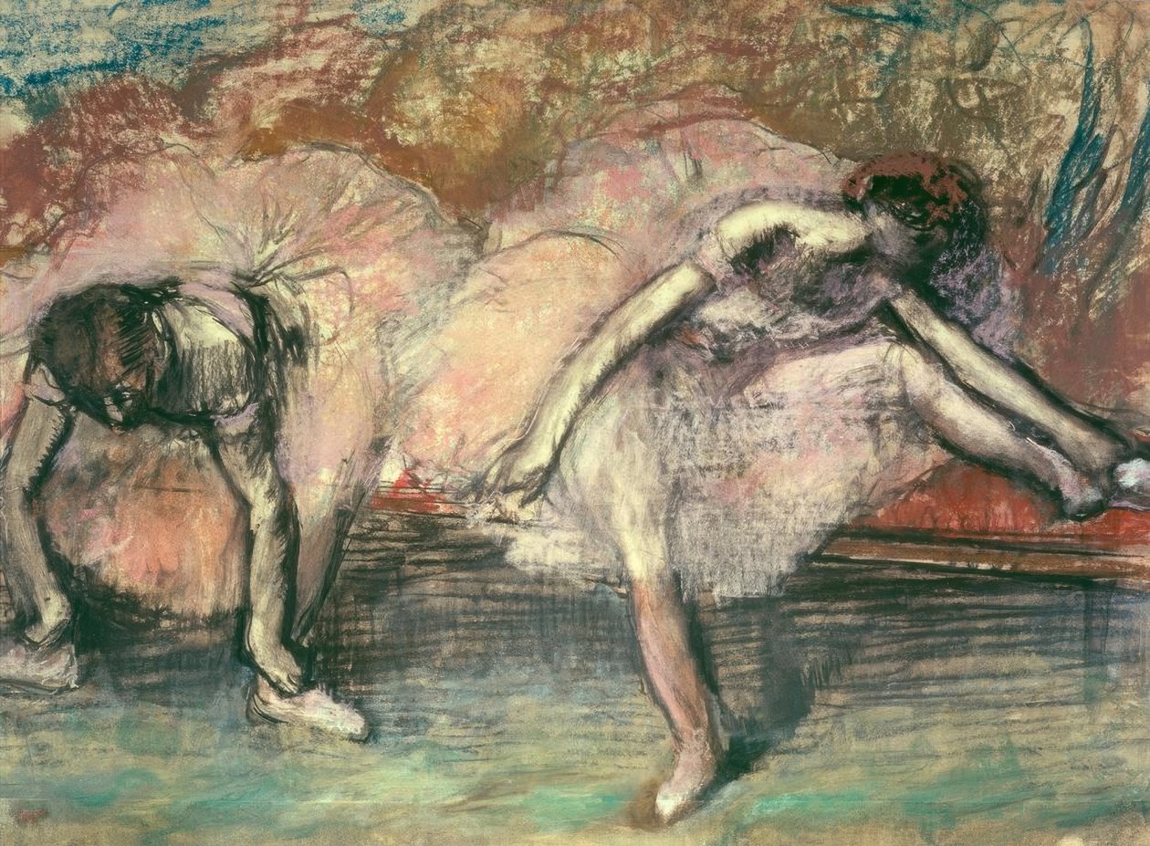 Dva tanečníci od Edgar Degas