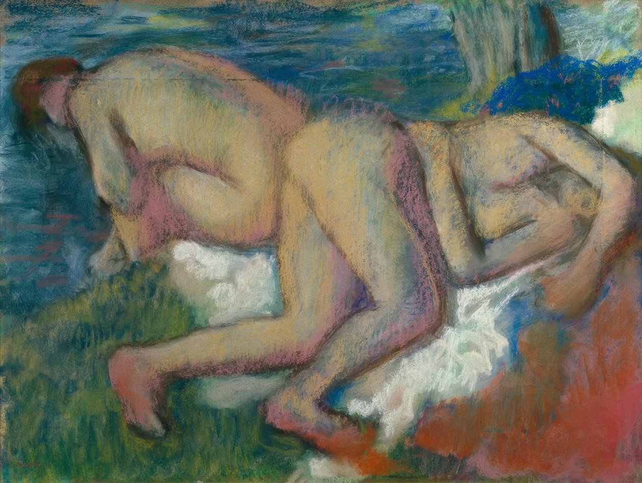 Dvě ženy ve vaně od Edgar Degas