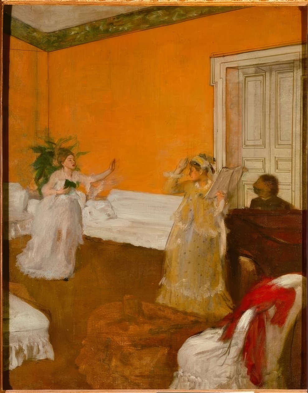 Lekce zpěvu od Edgar Degas