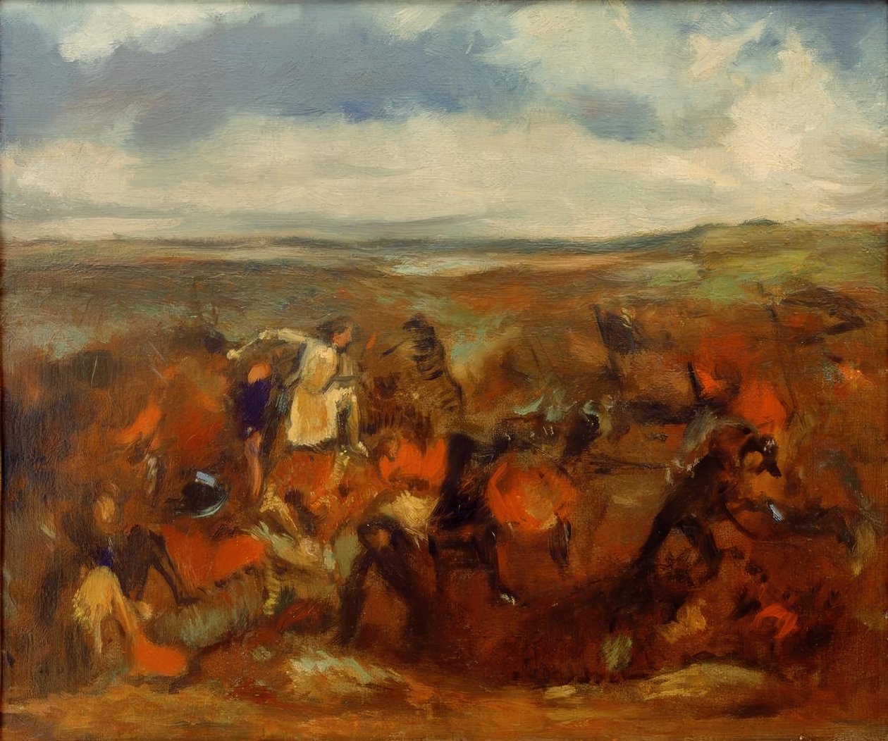 Bitva o Poitiers od Edgar Degas