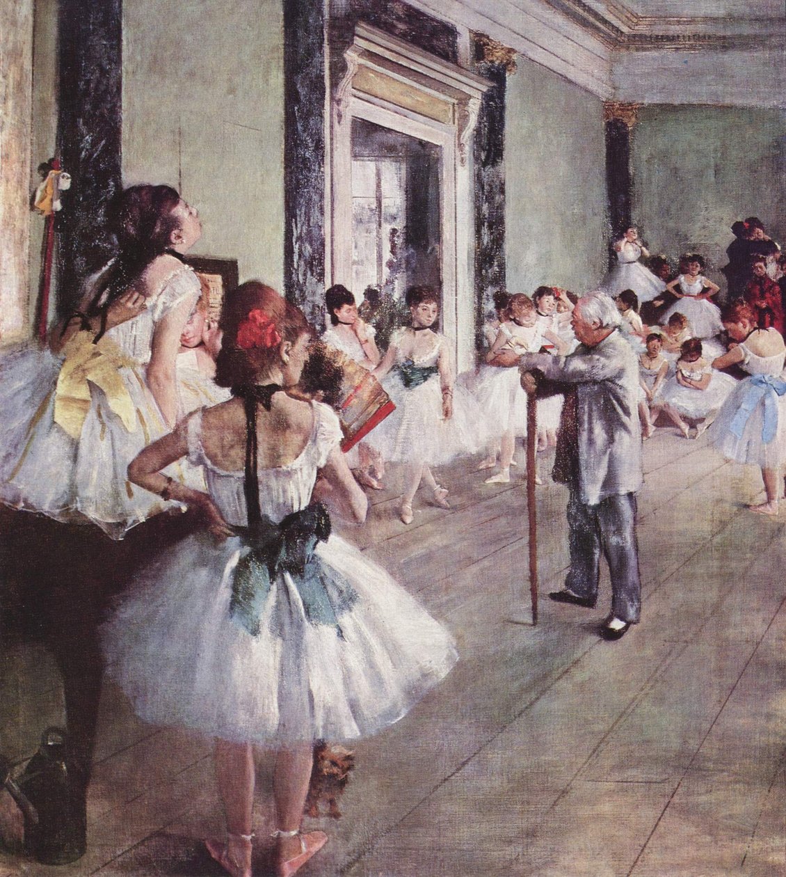 Taneční třída od Edgar Degas