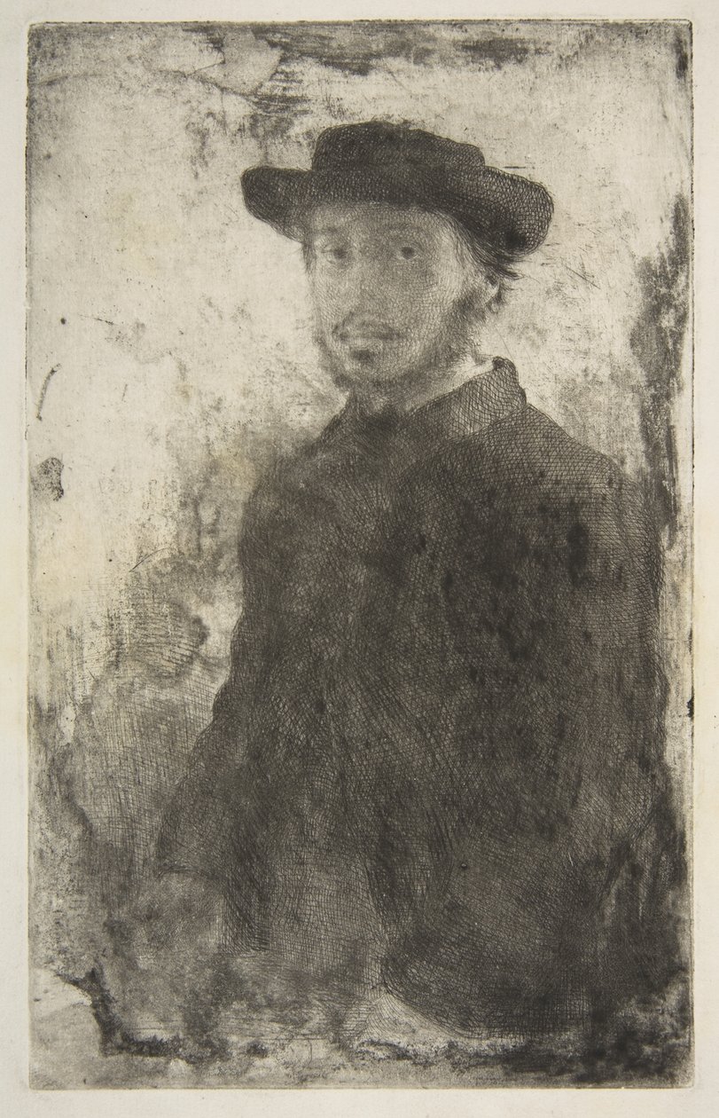 Edgar Degas: autoportrét od Edgar Degas