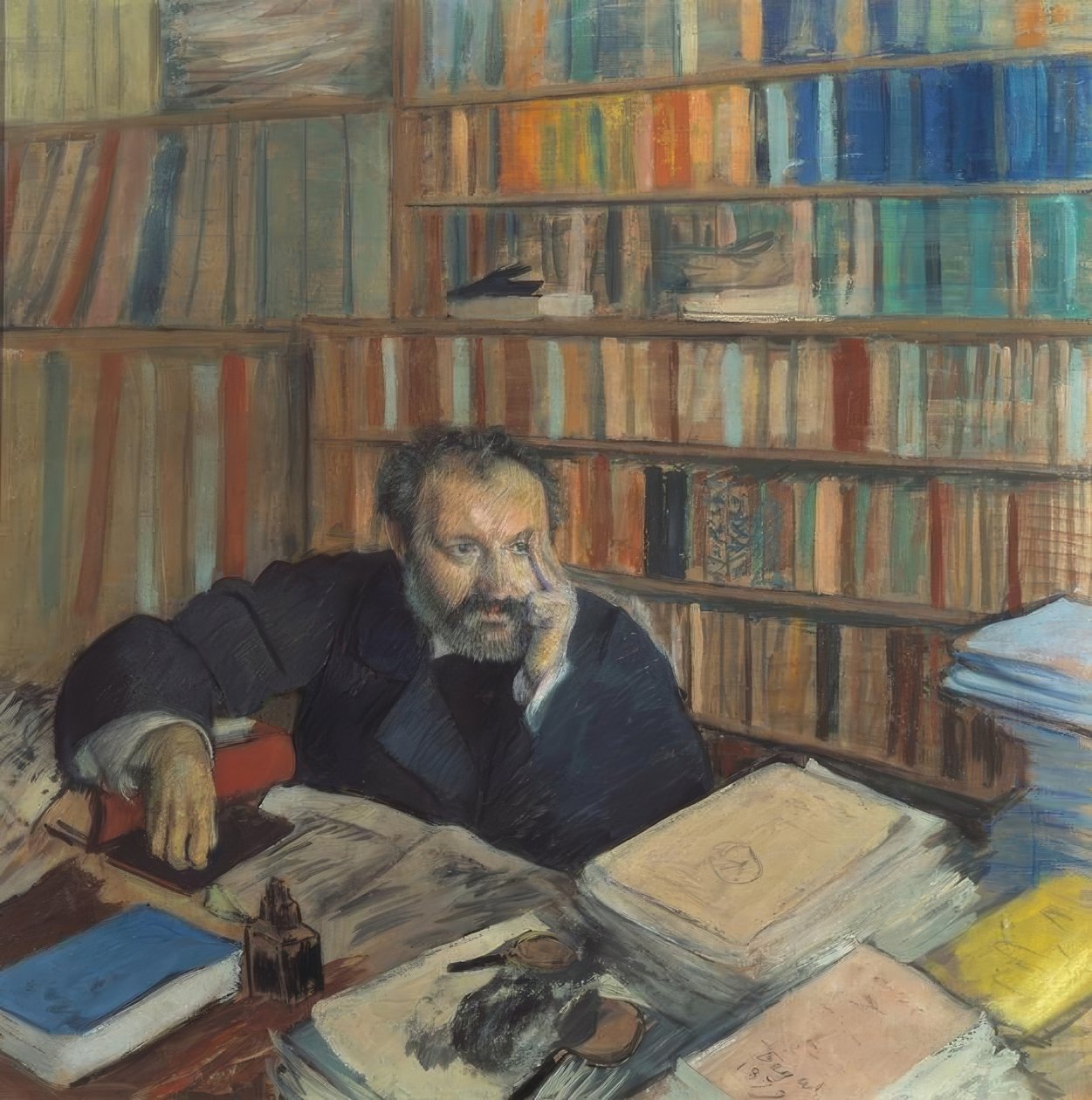 Edmond Duranty od Edgar Degas