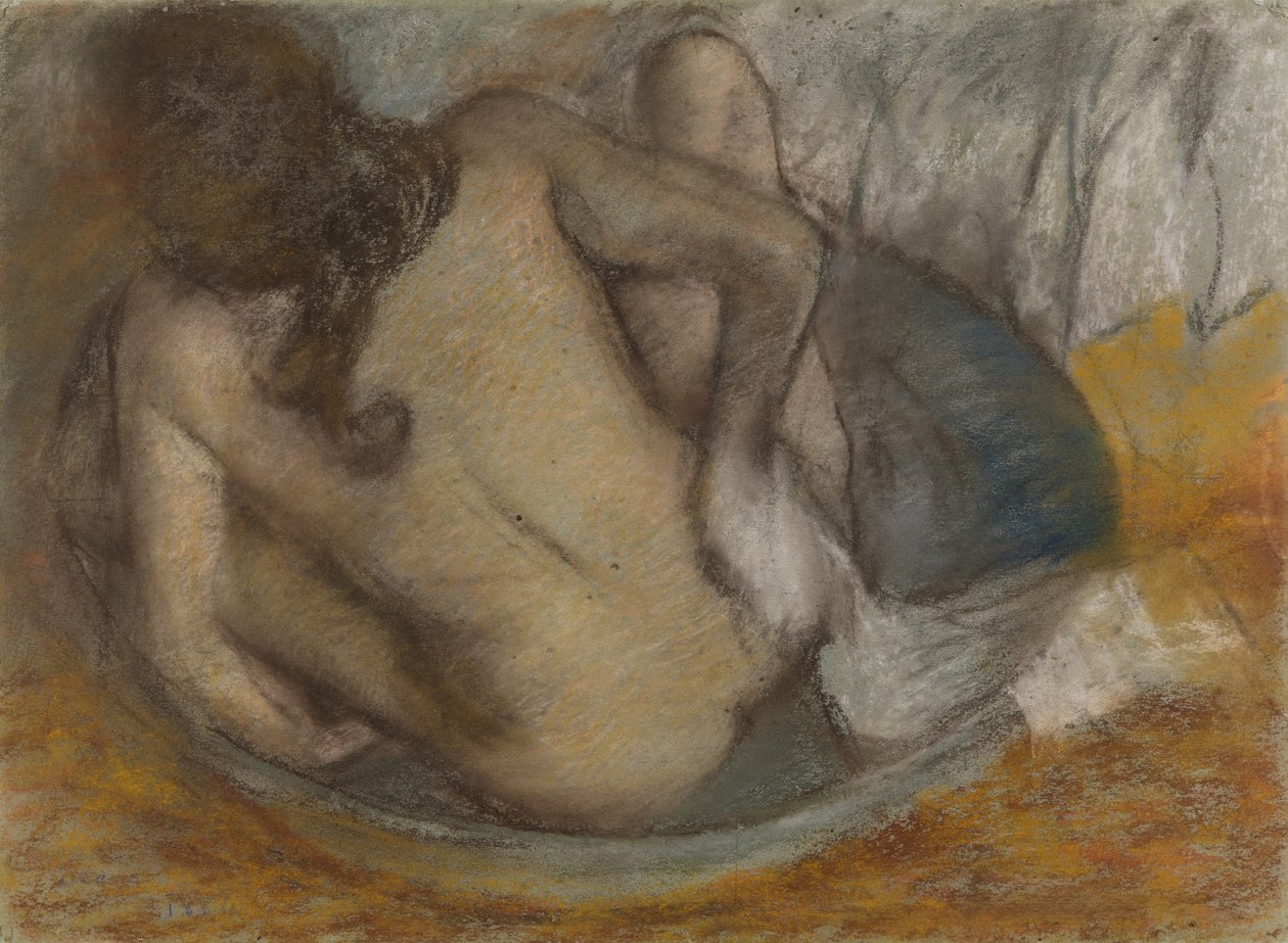 Žena ve vaně od Edgar Degas