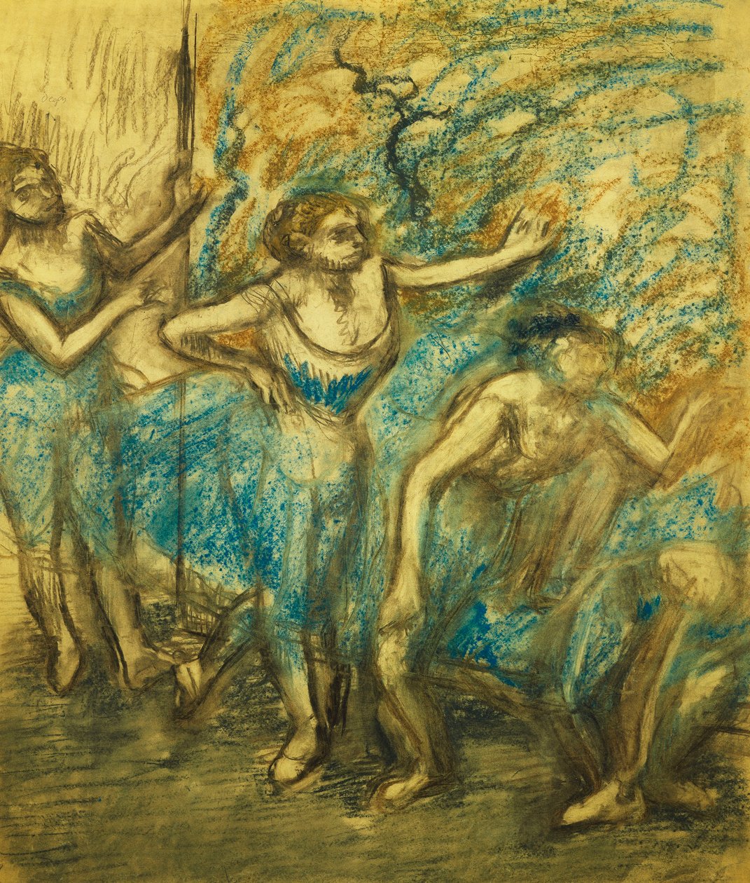 Čtyři tanečníci; Čtyři tanečníci, 1903 od Edgar Degas