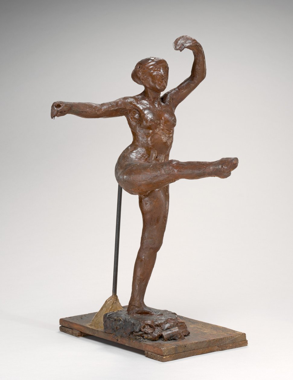 Čtvrtá pozice vpředu, na levé noze, c. 18851890. od Edgar Degas