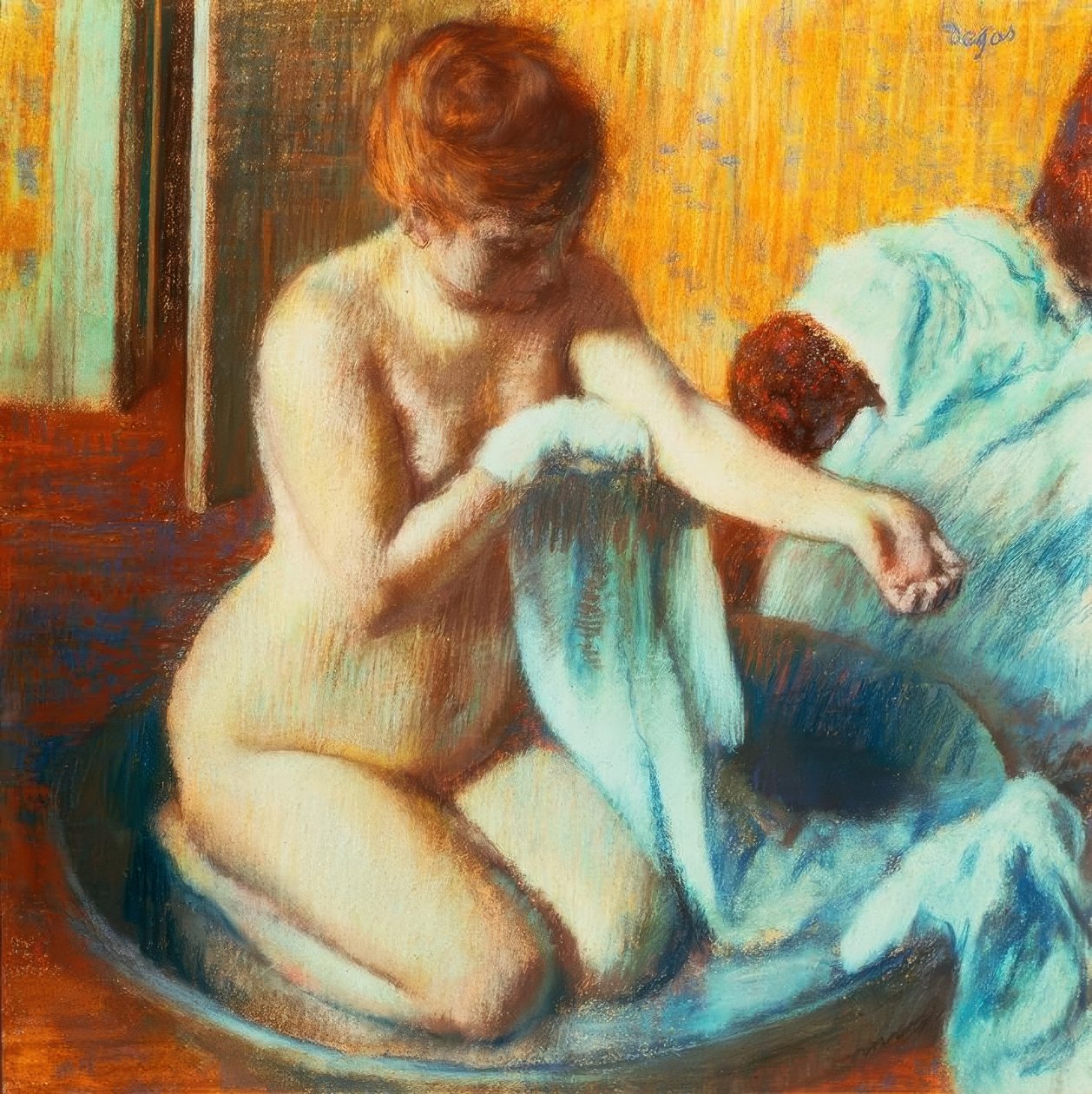 Žena ve vaně od Edgar Degas
