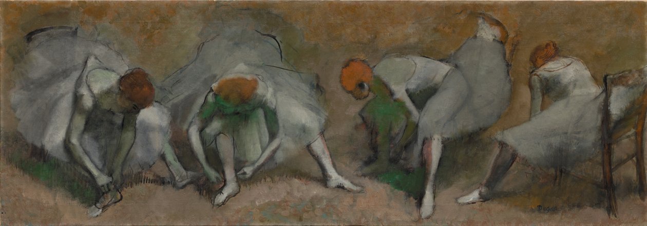 Vlys tanečníků od Edgar Degas