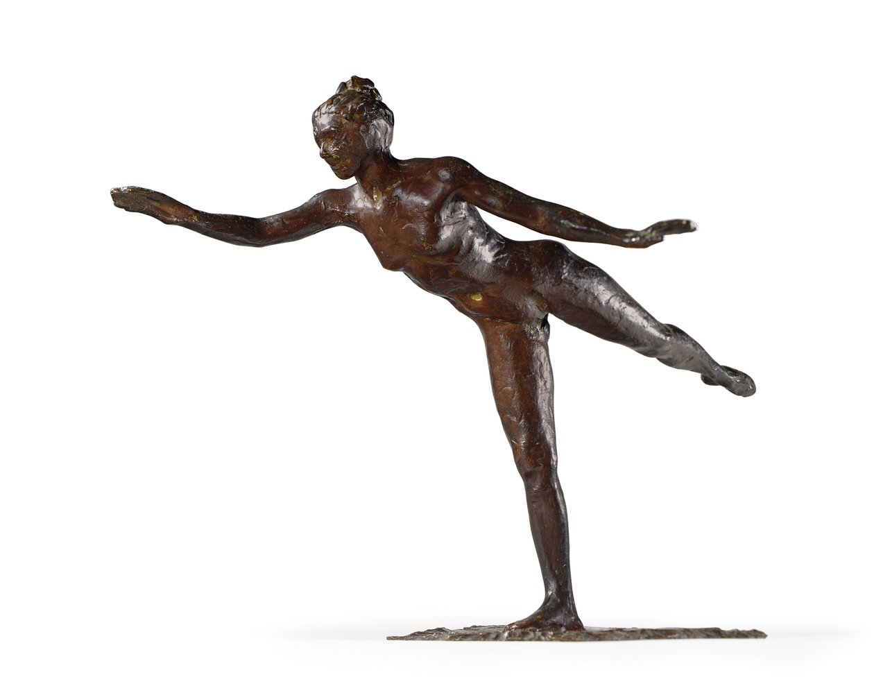 Grande Arabesque, podruhé, kolem 1890-1895 od Edgar Degas