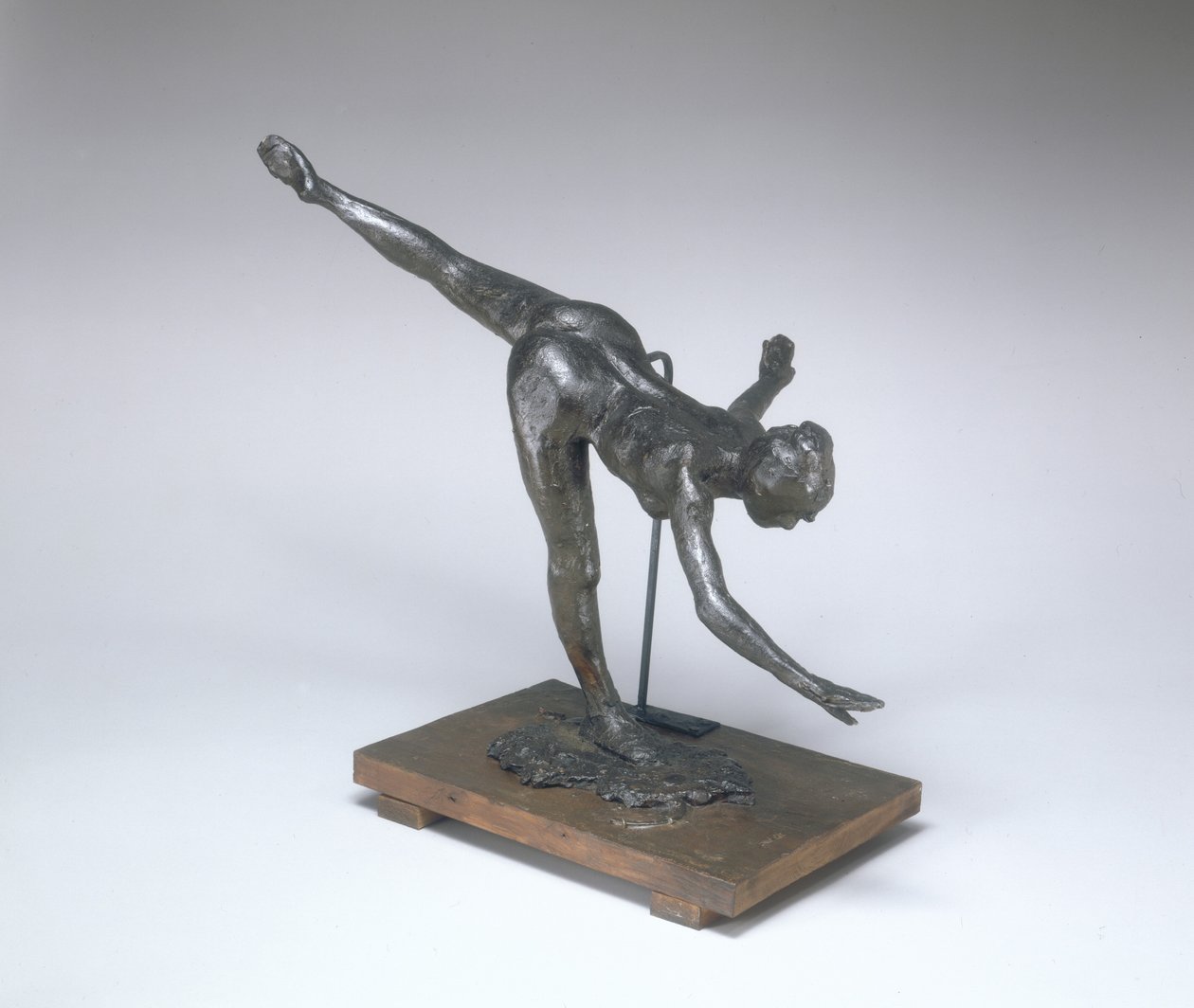 Velká arabeska, potřetí poprvé šikmá arabeska, c. 18851890. od Edgar Degas