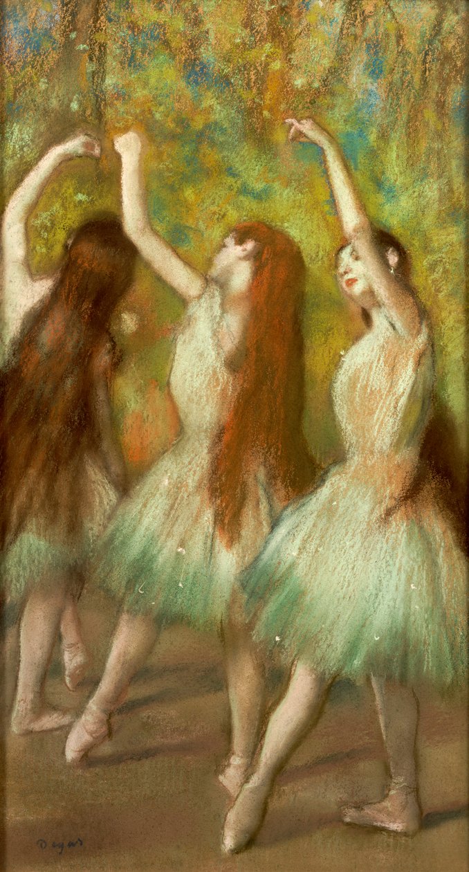 Zelení tanečníci, 1878 od Edgar Degas
