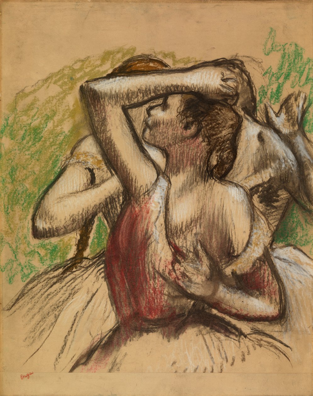 Skupina tanečníků od Edgar Degas