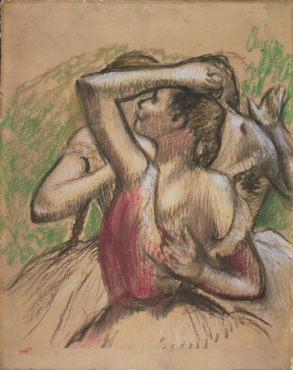 Skupina tanečníků od Edgar Degas