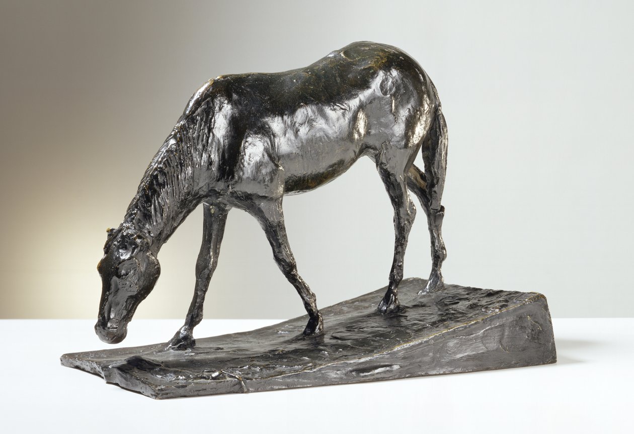 Kůň u koryta (bronz) od Edgar Degas