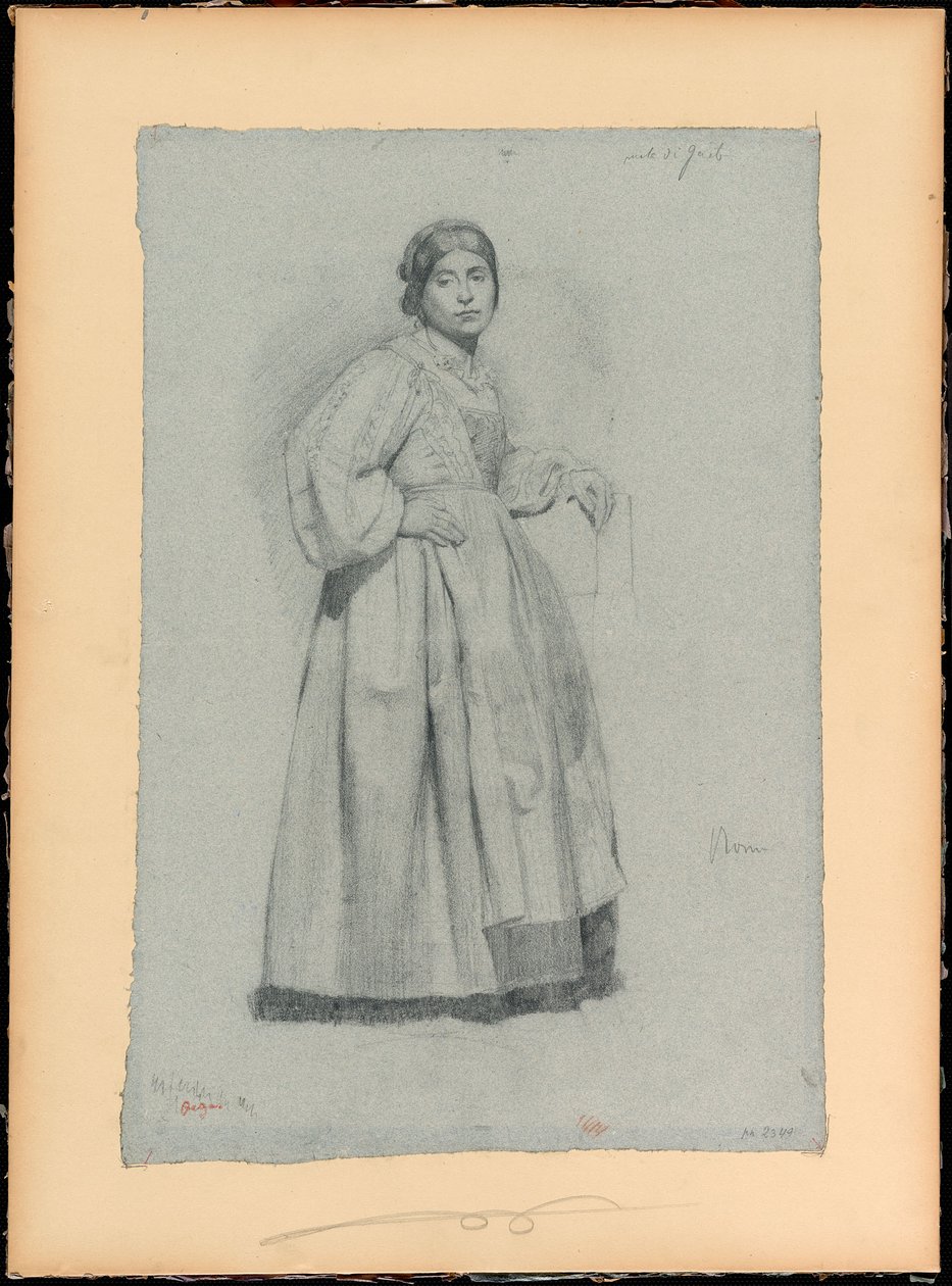 italština (Gaëta) od Edgar Degas