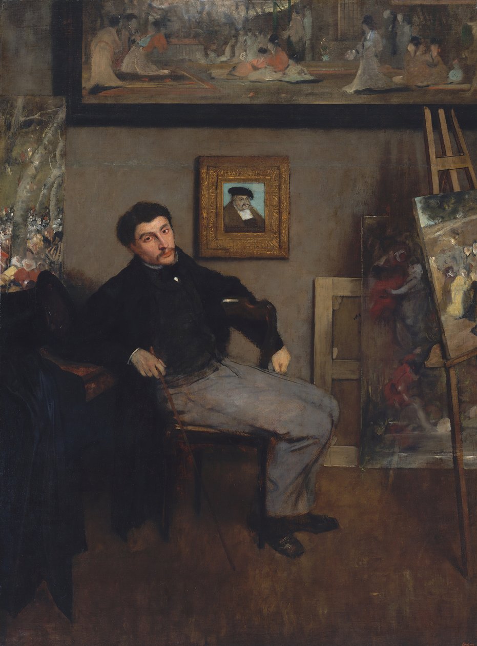James-Jacques-Joseph Tissot 1836-1902, ca. 1867-68. od Edgar Degas