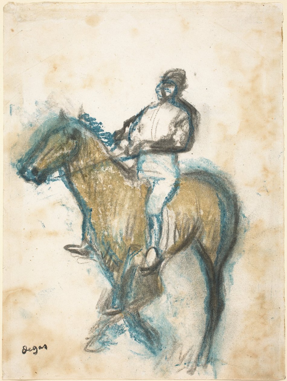 Žokej od Edgar Degas