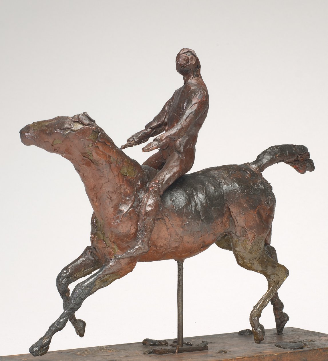 Žokej, polovina 70. let 19. století. od Edgar Degas