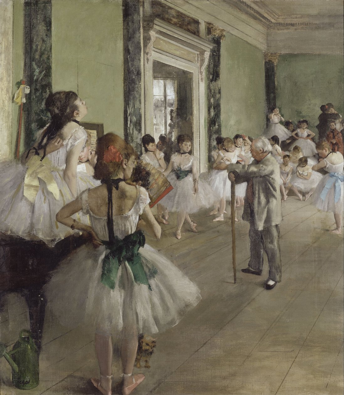 Taneční třída od Edgar Degas