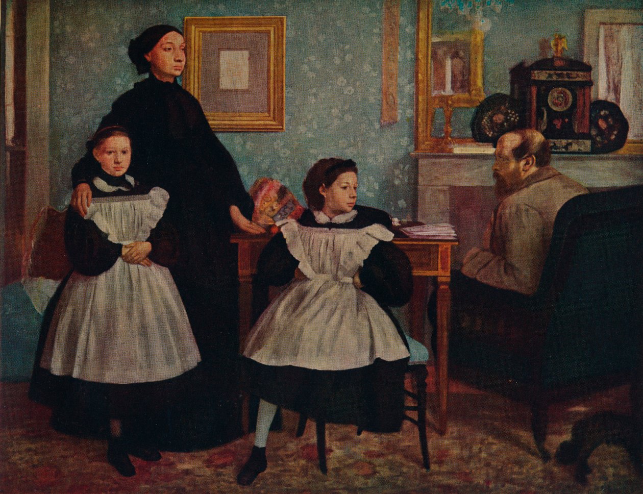 Rodina Bellelli, c1867 od Edgar Degas