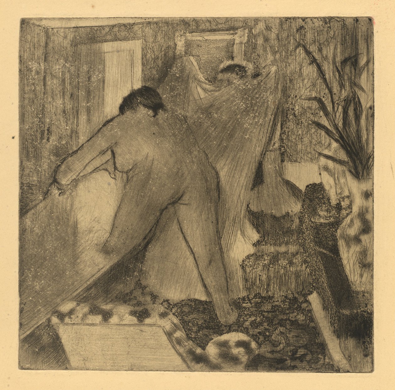 Opuštění vany od Edgar Degas
