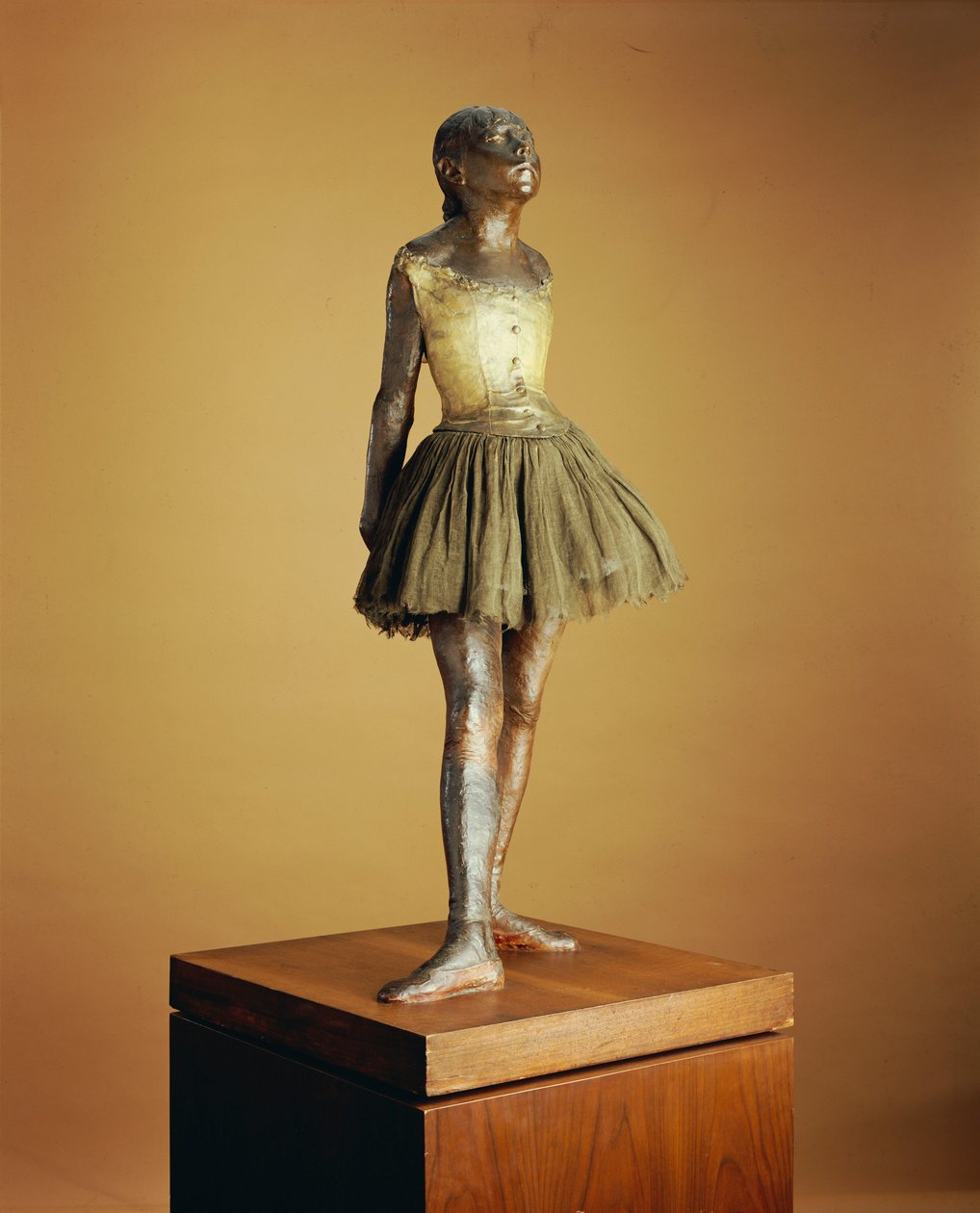 Malý tanečník čtrnácti let, 1879-81, obsazení 1921 od Edgar Degas